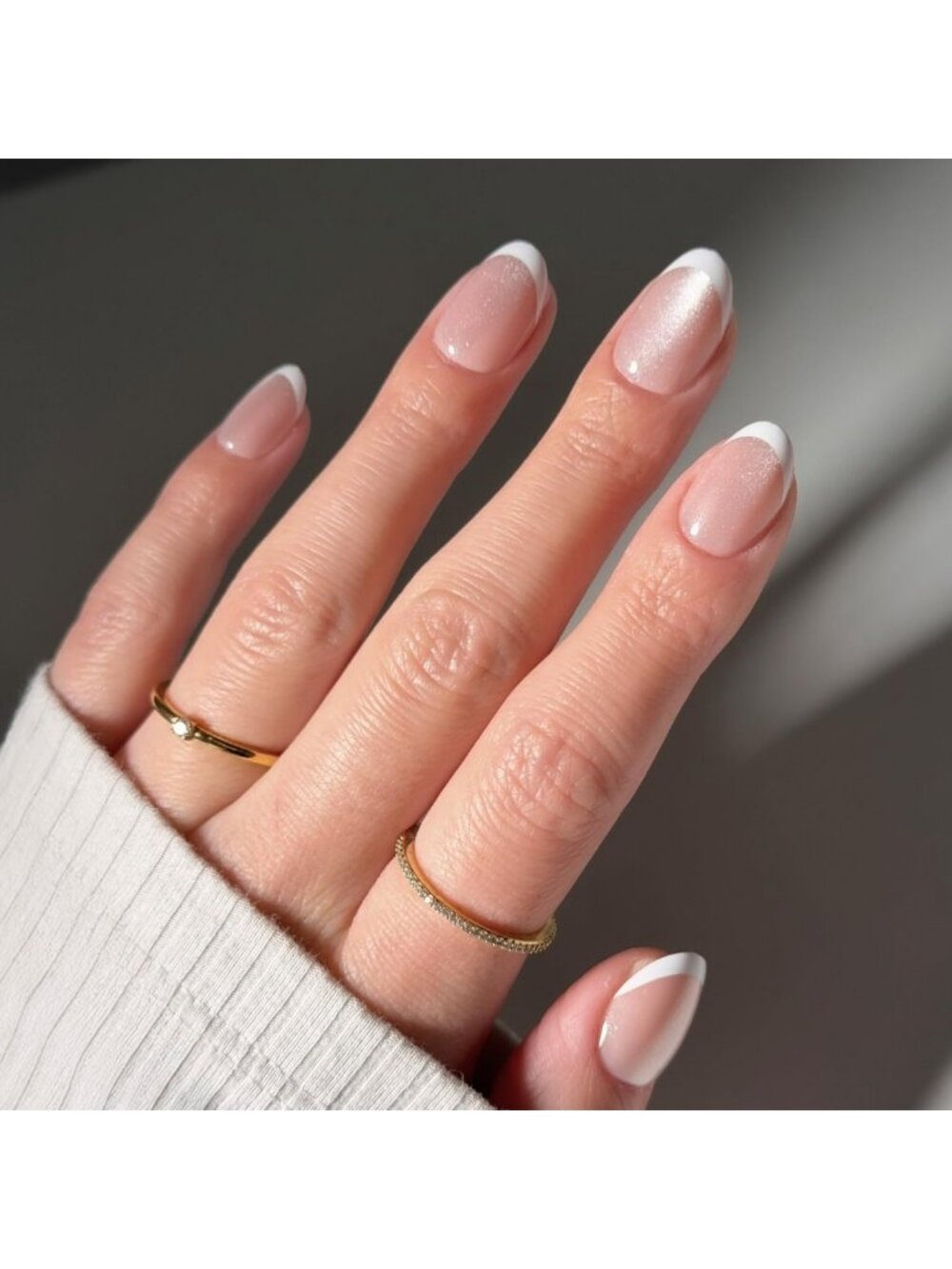 Velvet Short Oval Press-On Nails - 30 Pc Full Kit for Easy Glam Manicure